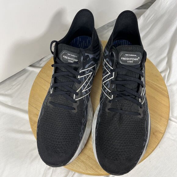 New Balance Black/Gray Fresh Foam 1080v11 Men Shoe 14 D Power step Insole 12-13 main image 13